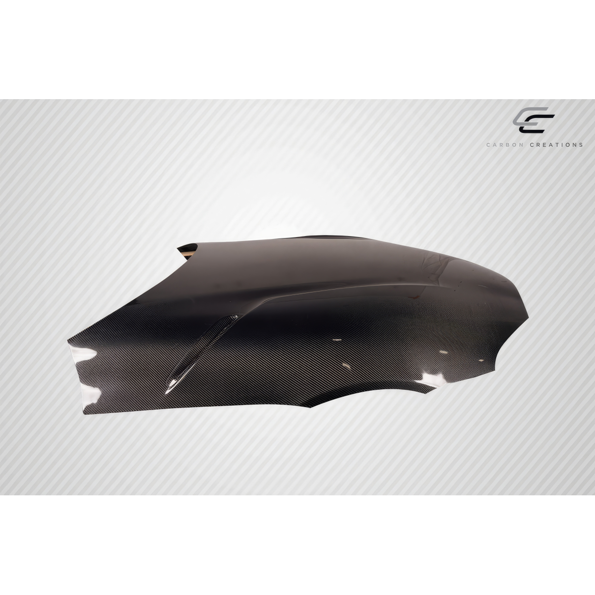 Modify your Toyota Supra 2020 with our Exterior/Hoods - Part shown from side angle highlighting curve