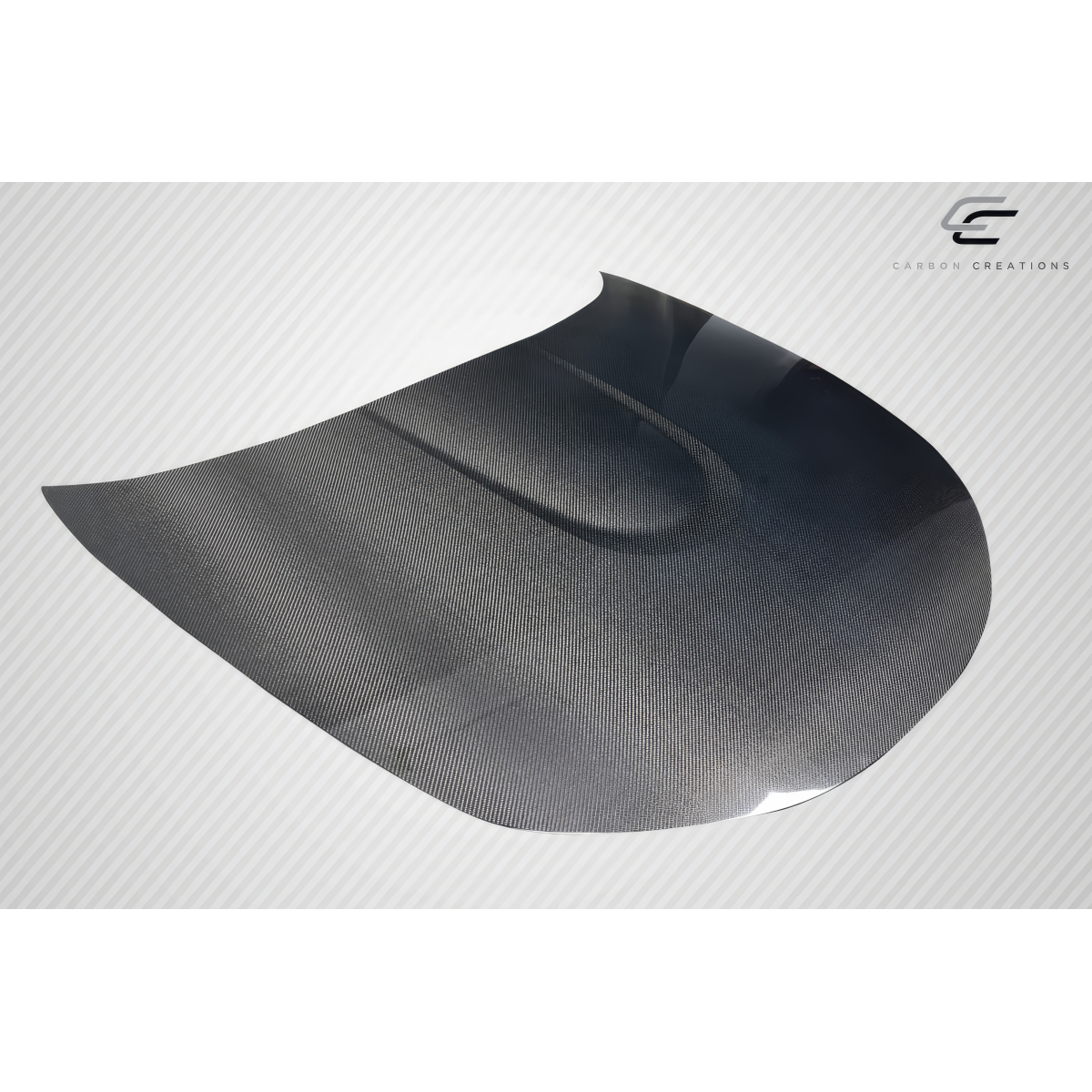 Modify your Mazda Miata 2006 with our Exterior/Hoods - Angled view of carbon fiber hood