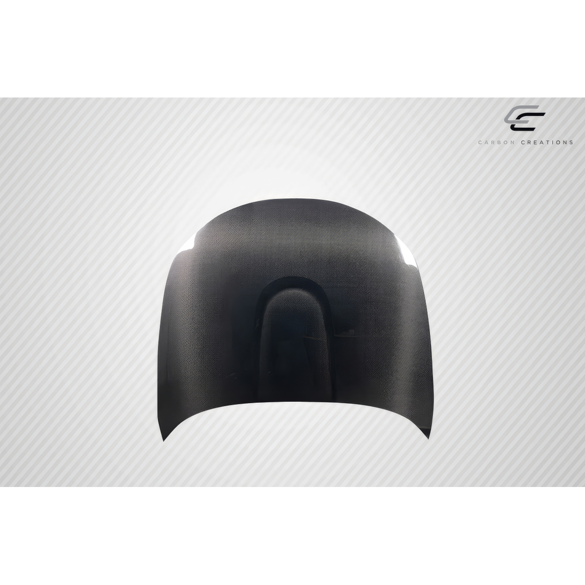 Modify your Mazda Miata 2006 with our Exterior/Hoods - Front view of a car hood at slight angle