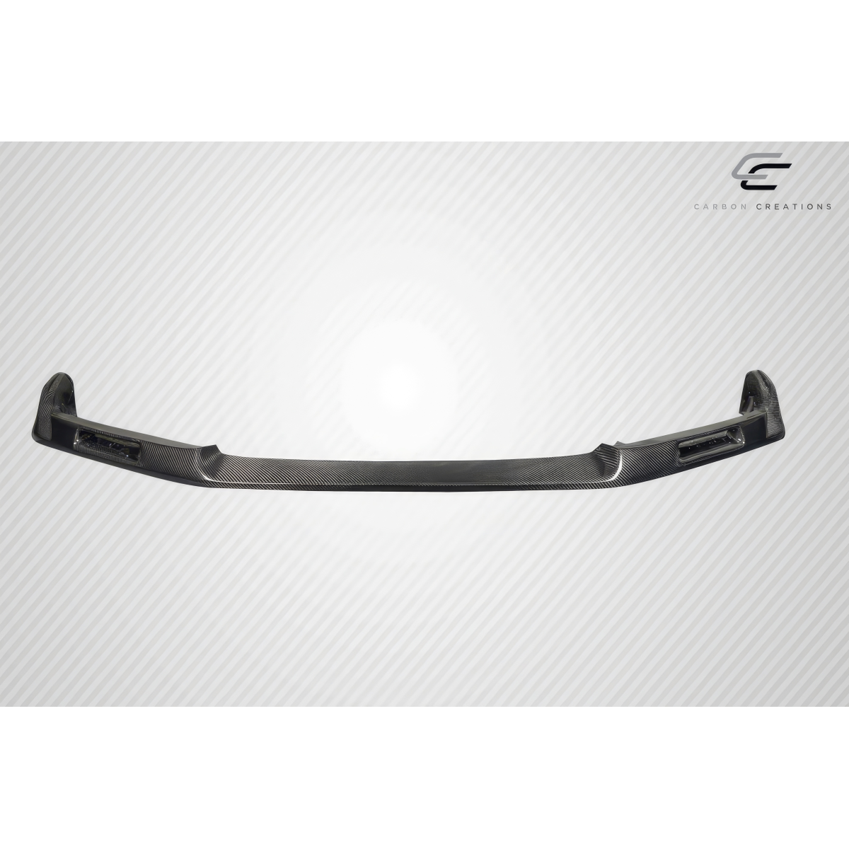 Modify your Honda Civic 2017 with our Exterior/Front Bumpers or Lips - Front view of the front lip spoiler