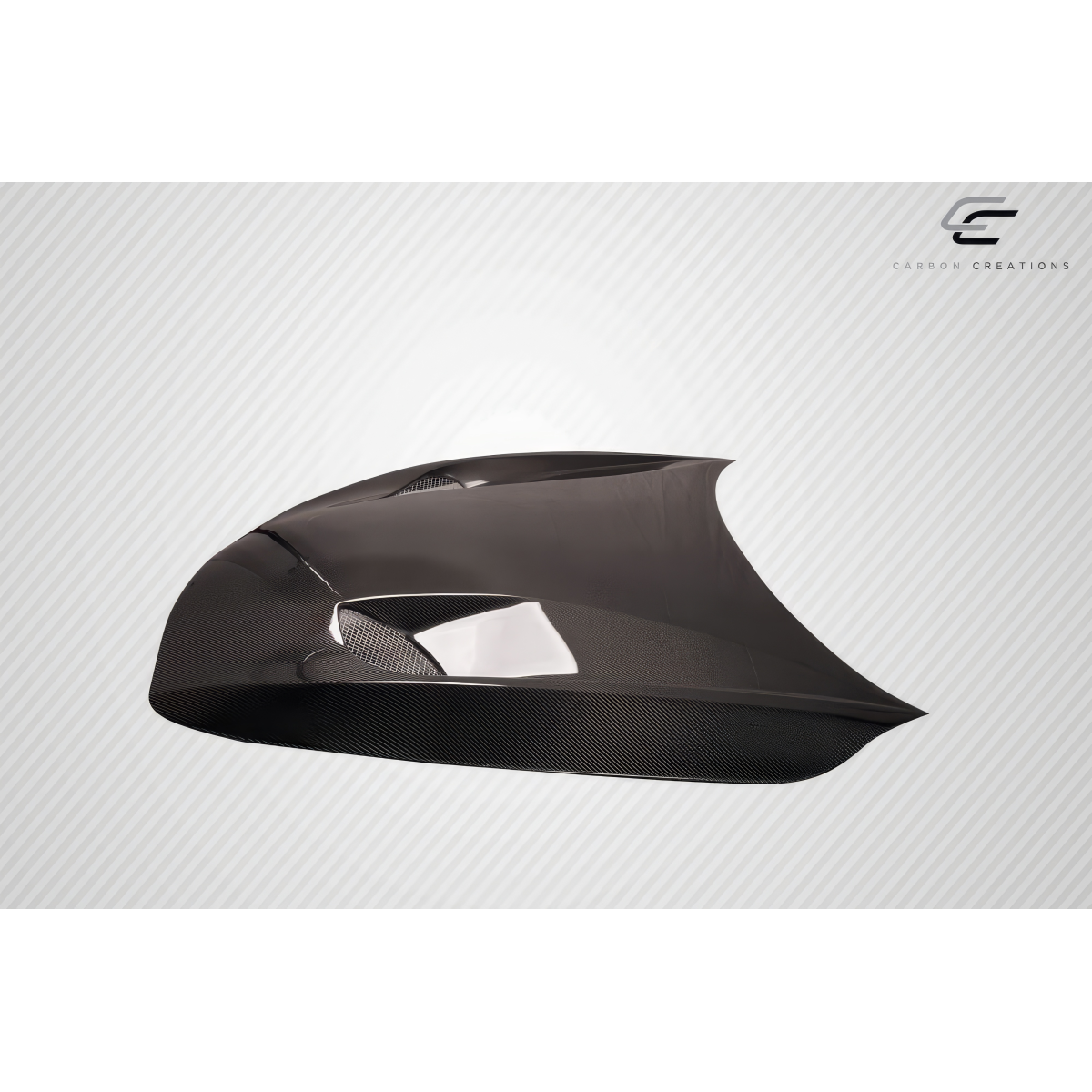 Modify your Infiniti Q60 2016 with our Exterior/Hoods - Part shown from a side angle for visibility
