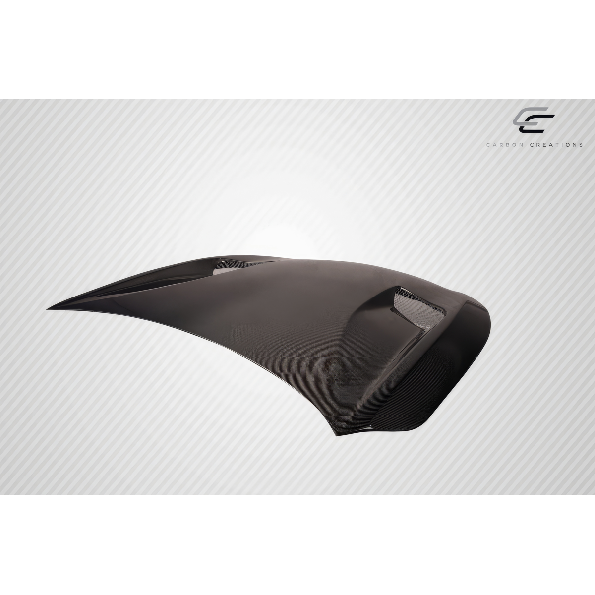 Modify your Infiniti Q60 2016 with our Exterior/Hoods - Part viewed from a slight top angle