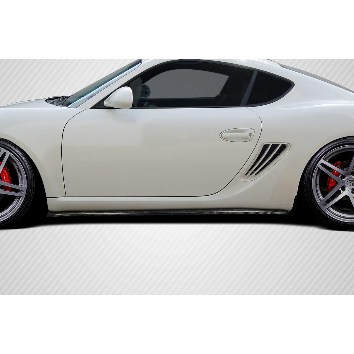 Modify your Porsche Cayman 2006 with our Exterior/Other Exterior - Side view of the vehicle at a profile angle