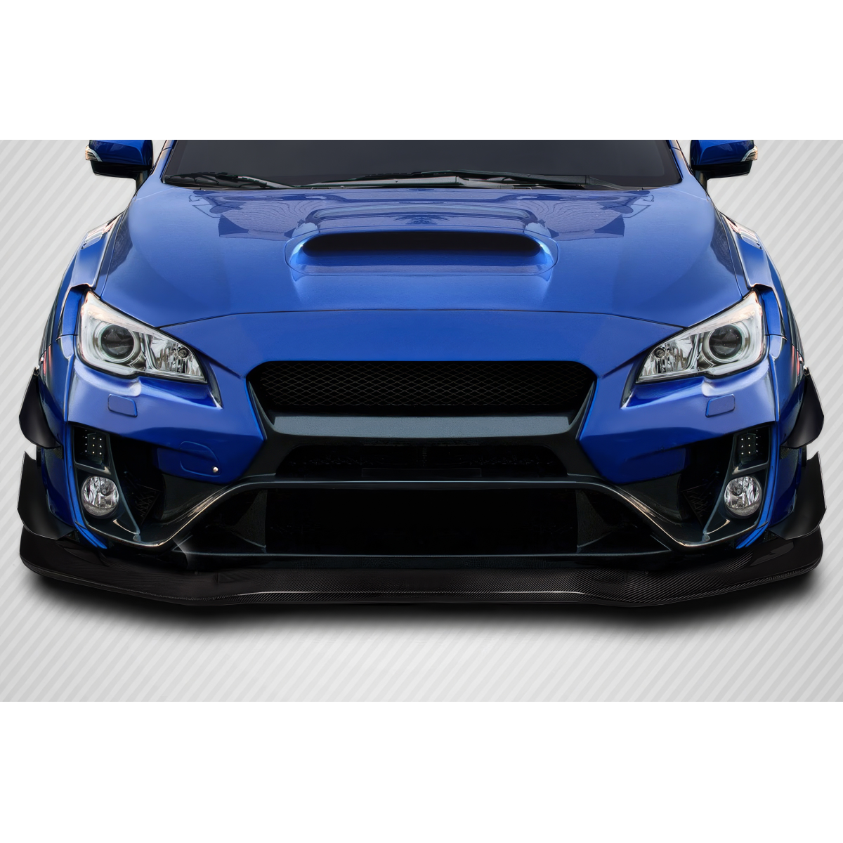 Modify your Subaru Impreza 2015 with our Exterior/Front Bumpers or Lips - Image seen from front angle of vehicle