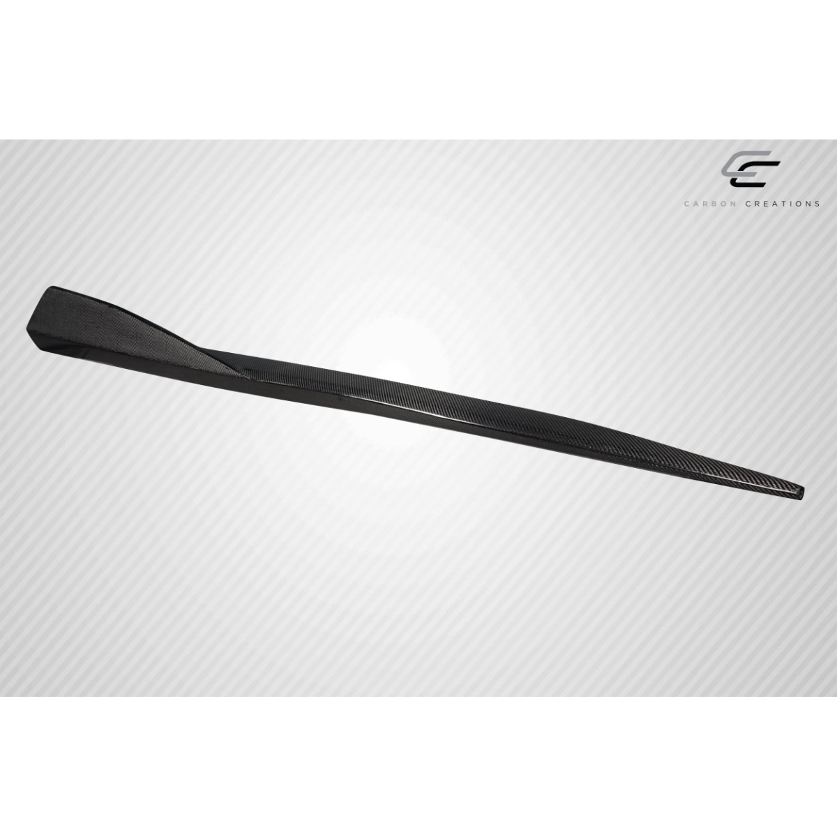 Modify your Chevrolet Corvette 2020 with our Exterior/Side Skirts - Image shows part at a slight angle side view