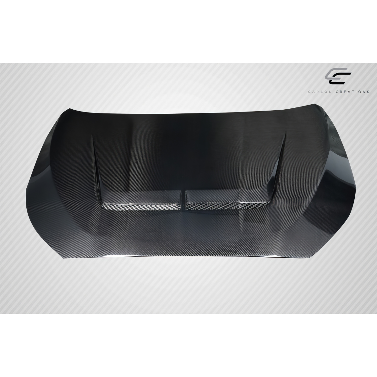 Modify your Hyundai Veloster 2019 with our Exterior/Hoods - Part shown flat on surface slight angle upward