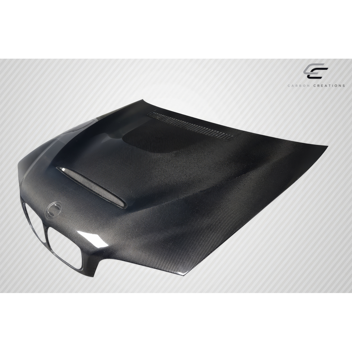 Modify your BMW 3-Series 2000 with our Exterior/Hoods - Horizonatal angle showing hood detail