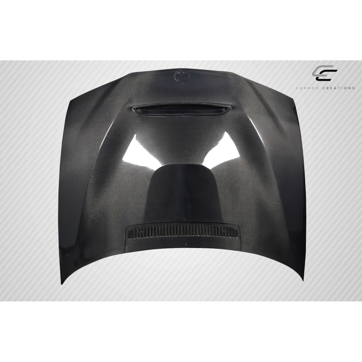 Modify your BMW 3-Series 2000 with our Exterior/Hoods - Image shows hood from a top angle