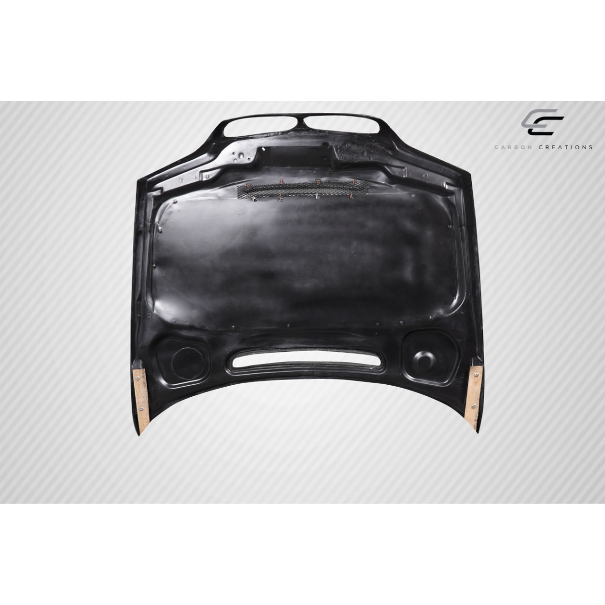 Modify your BMW 3-Series 2002 with our Exterior/Hoods - Front view of the hood at 0 degrees angle