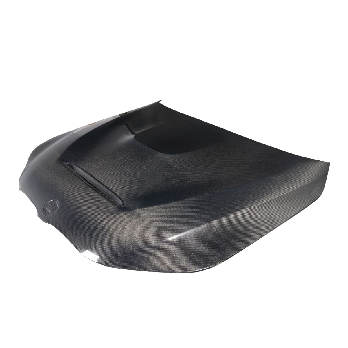 Modify your BMW 5-Series 2004 with our Exterior/Hoods - The part is viewed at a side angle