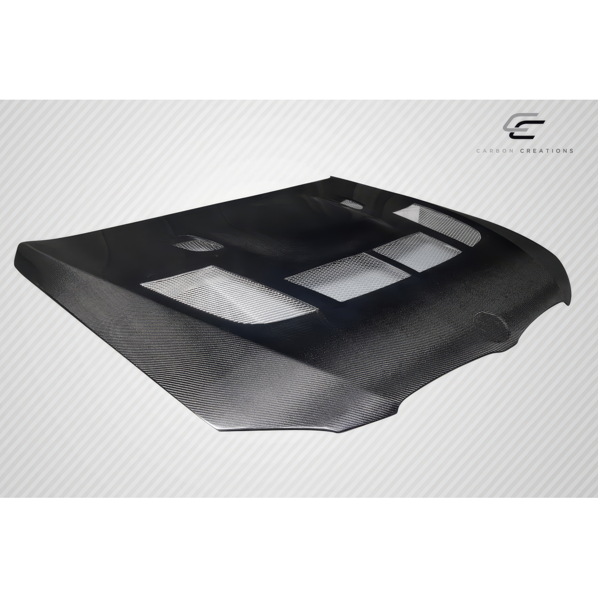 Modify your BMW M3 2008 with our Exterior/Hoods - Part is shown at a slight top angle