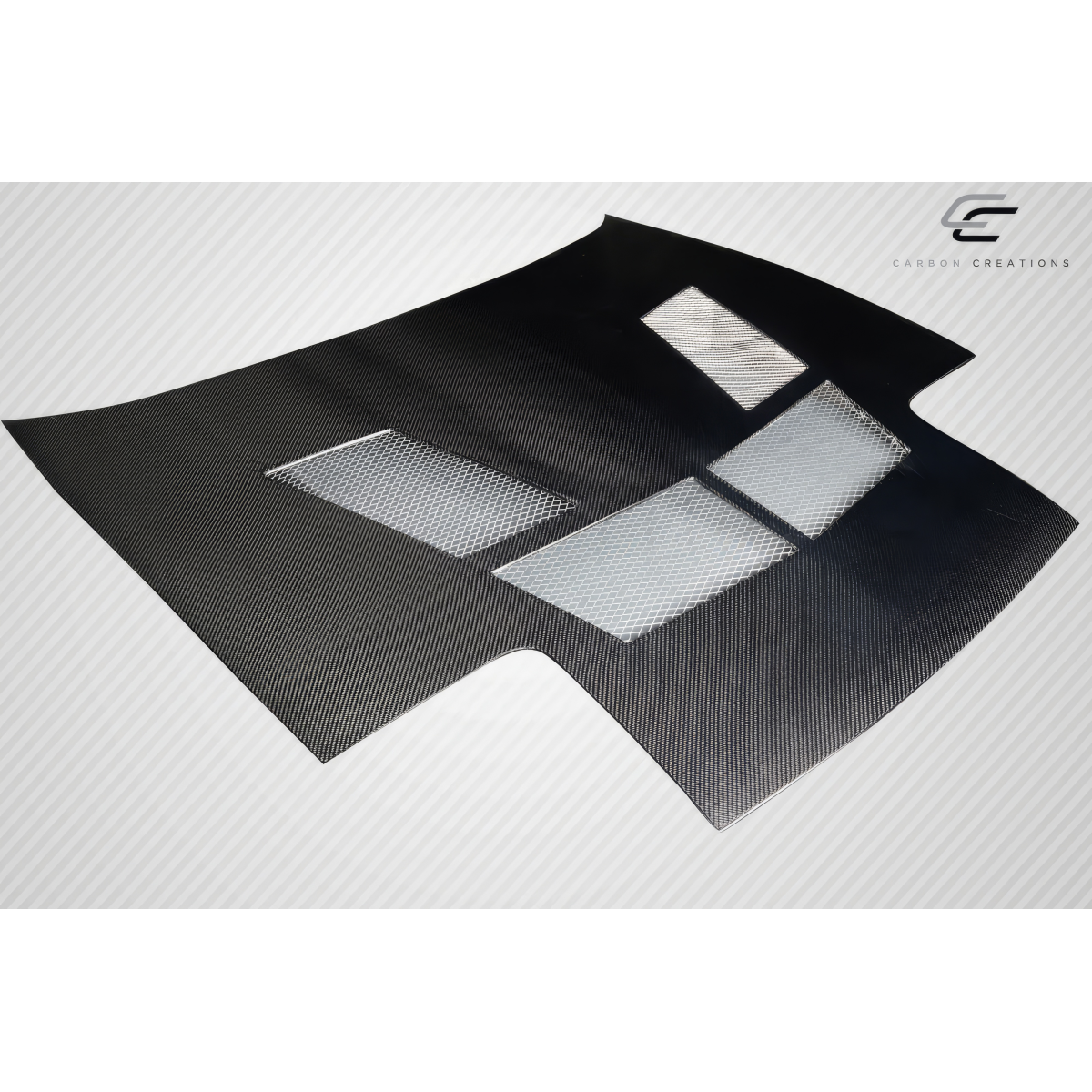 Modify your Mazda Miata 1990 with our Exterior/Hoods - Part is viewed from a top angled perspective