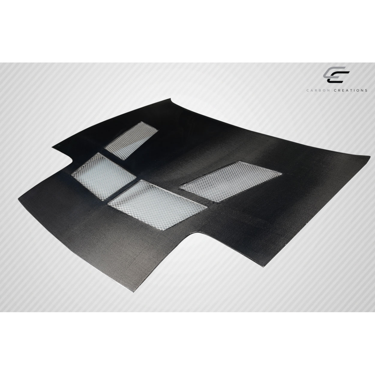 Modify your Mazda Miata 1990 with our Exterior/Hoods - Part shown from a top-down angle with slight tilt