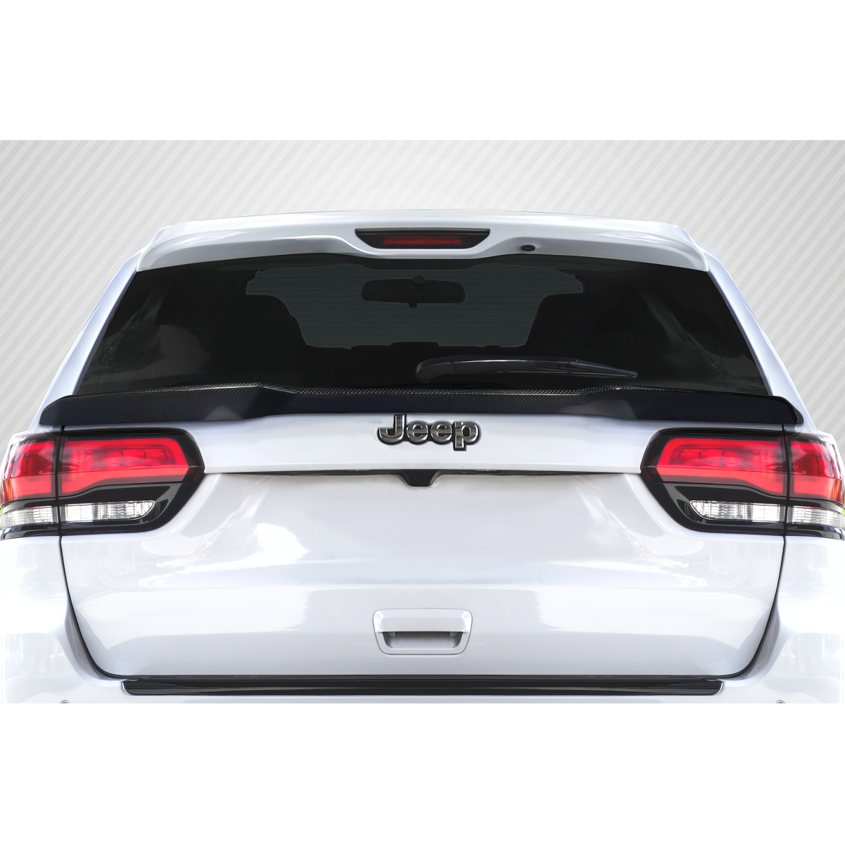 Modify your Jeep Cherokee 2014 with our Exterior/Wings - Rear angle view of Jeep Cherokee part