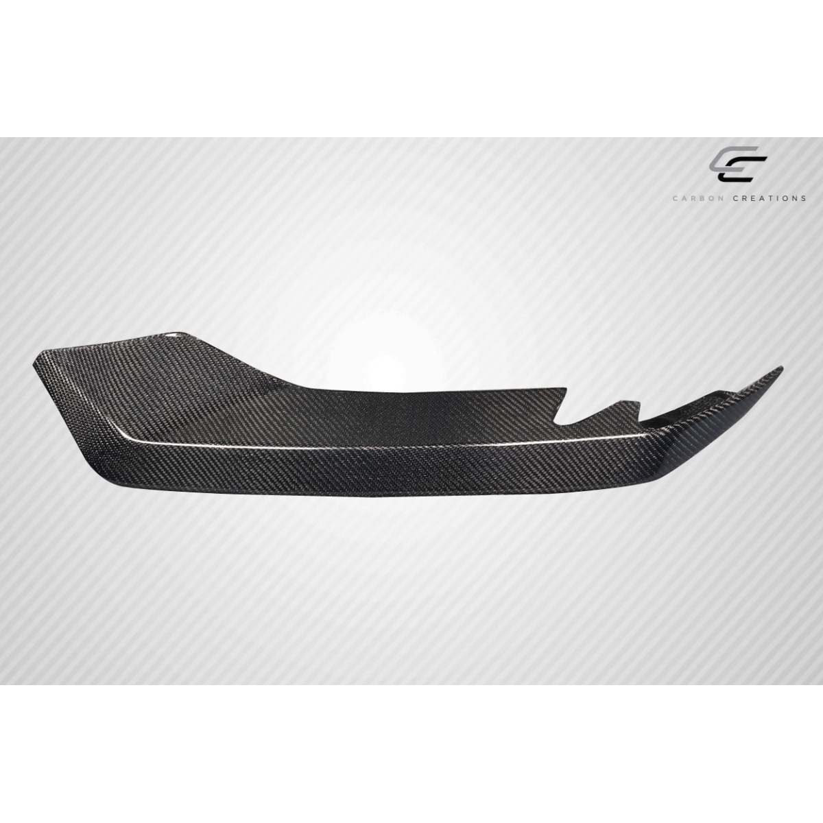 Modify your Audi TT 2016 with our Exterior/Front Bumpers or Lips - Front view angle of the carbon fiber lip