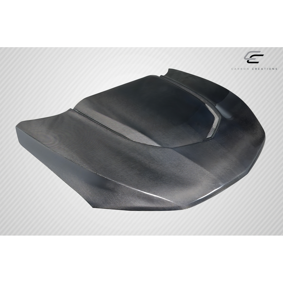 Modify your Chevrolet Blazer 2019 with our Exterior/Hoods - Angle shows top view of hood part