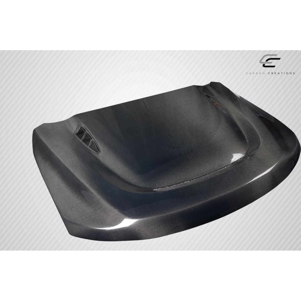 Modify your Jeep Cherokee 2011 with our Exterior/Hoods - Part viewed from a slight top angle