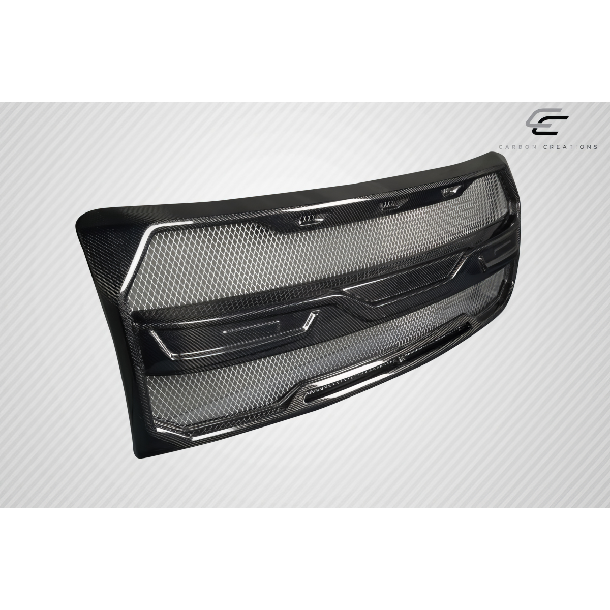 Modify your Ford F-150 2009 with our Exterior/Grilles - Front view at a slight angle showing grille design