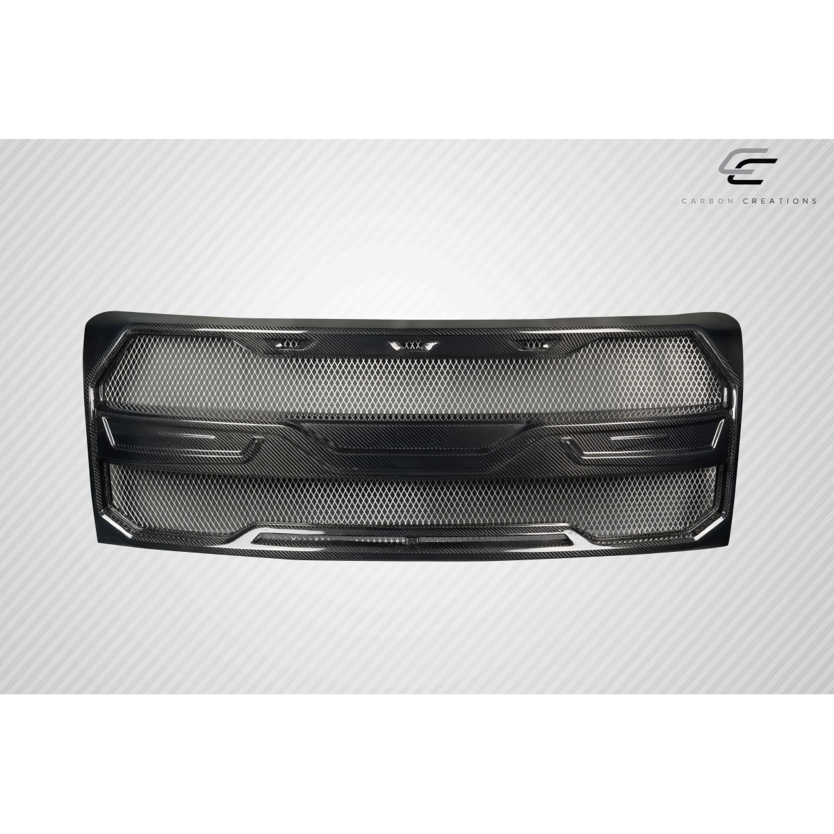 Modify your Ford F-150 2009 with our Exterior/Grilles - Frontal view of grille at a straight angle