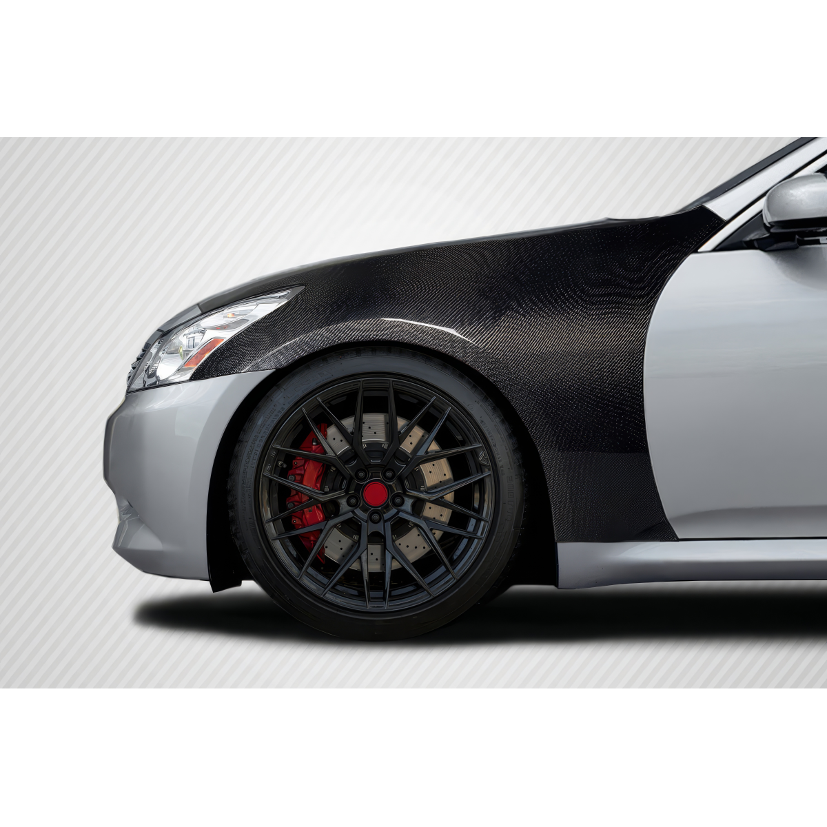 Modify your Infiniti G35 2007 with our Exterior/Fenders - The image is viewed from a side angle