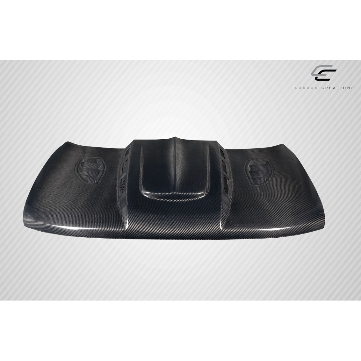 Modify your Jeep Renegade 2015 with our Exterior/Hoods - Front view angled slightly downward