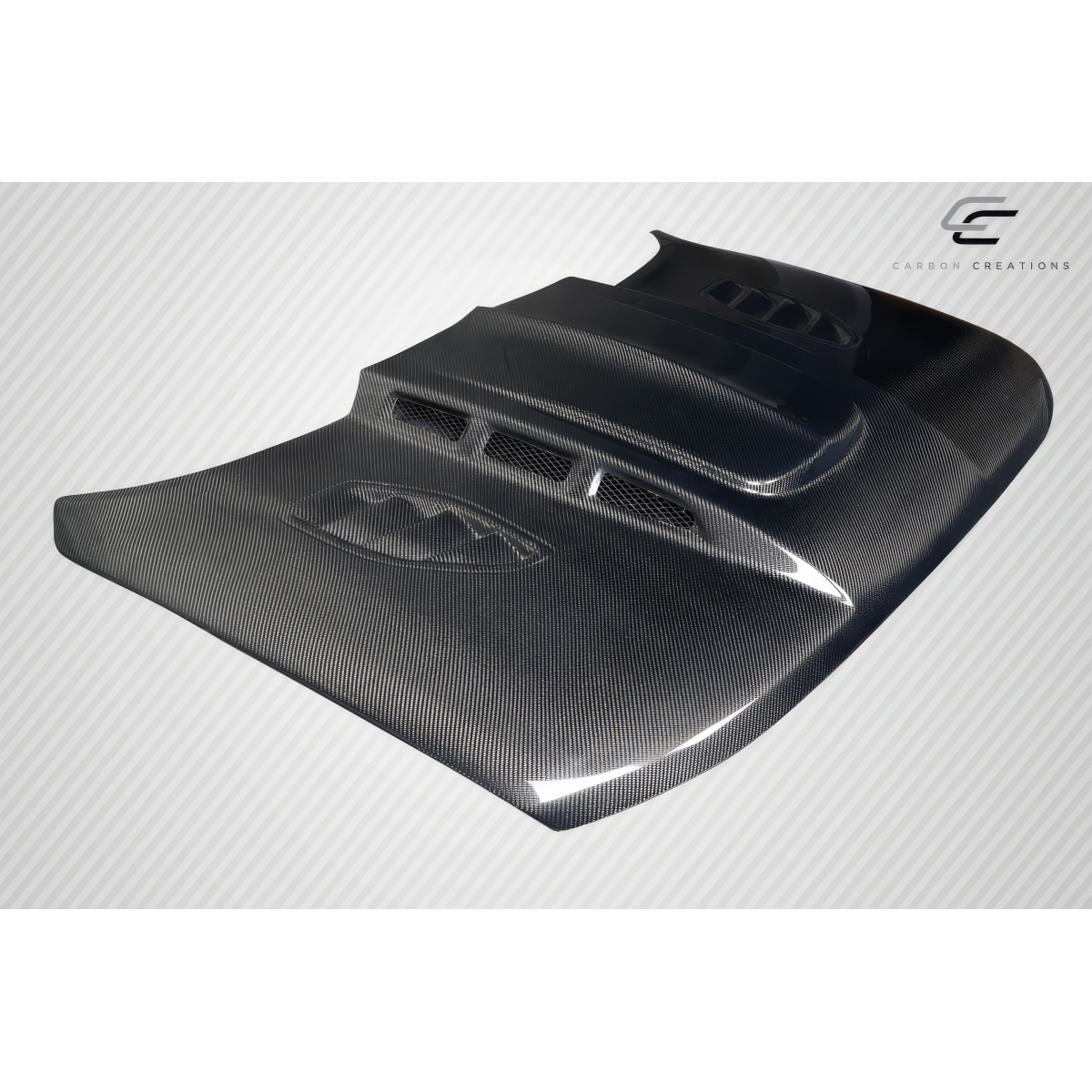 Modify your Jeep Renegade 2015 with our Exterior/Hoods - Part shown at a slight angle from above