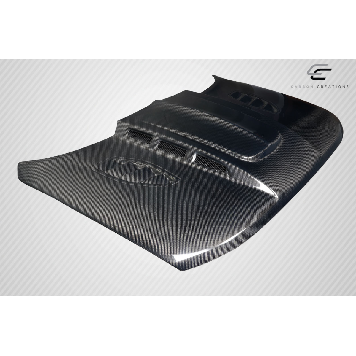Modify your Jeep Renegade 2015 with our Exterior/Hoods - Shown from a slight diagonal angle