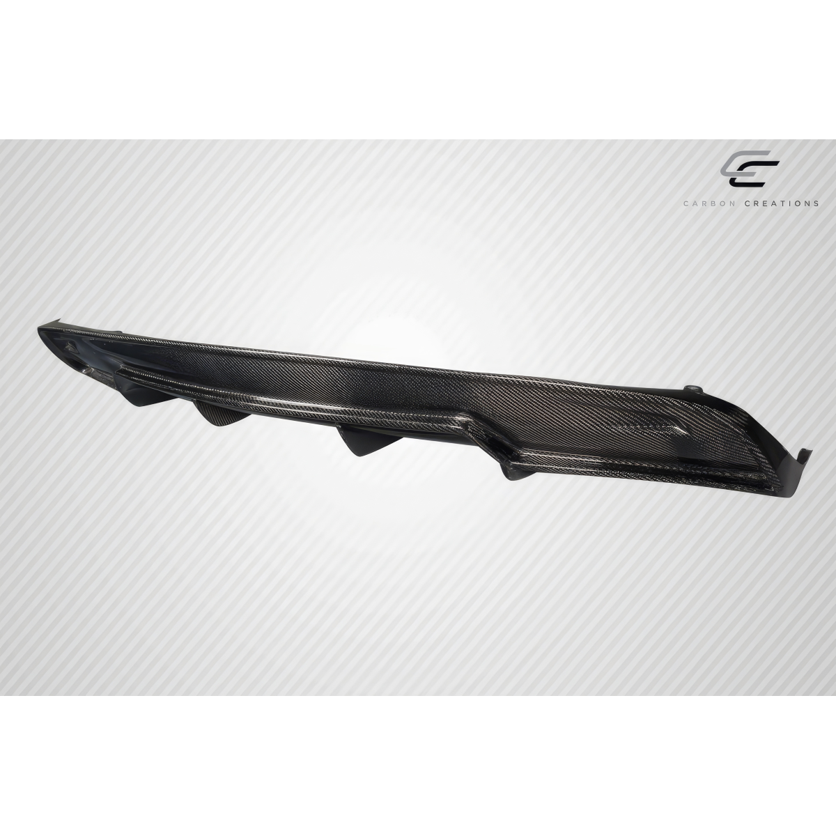 Modify your Tesla S 2012 with our Exterior/Diffusers - Side angle view of carbon fiber rear diffuser