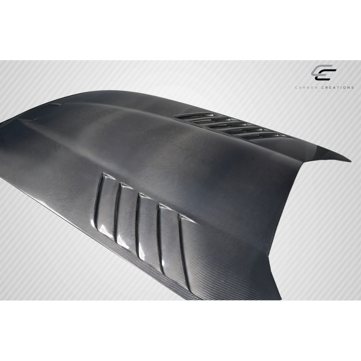 Modify your Dodge Viper 2003 with our Exterior/Hoods - Angled view showcasing carbon fiber hood design