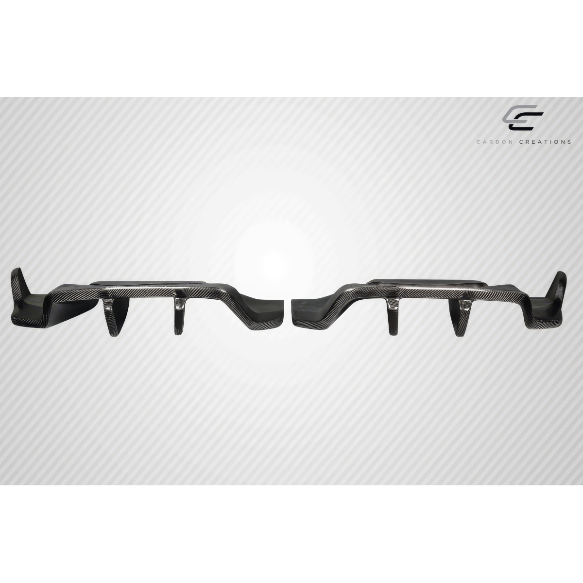 Modify your Chevrolet Corvette 2014 with our Exterior/Diffusers - The part is viewed from a slightly angled top view