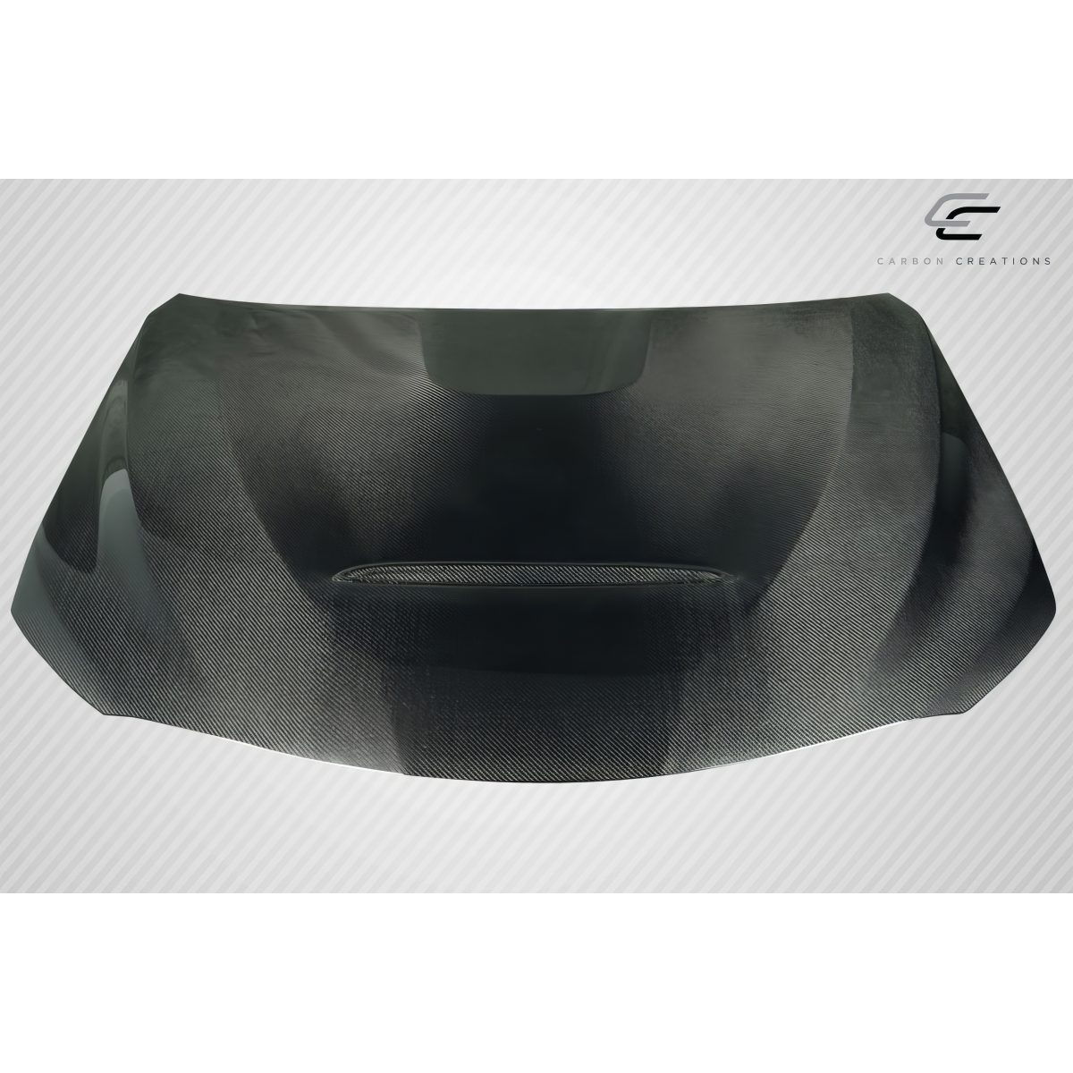 Modify your Toyota Camry 2018 with our Exterior/Hoods - The part is viewed from a top-down angle