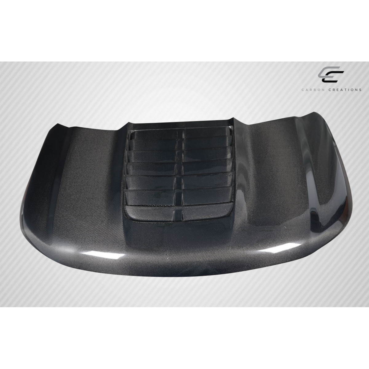 Modify your Ford Explorer 2016 with our Exterior/Hoods - Top down view of a car hood