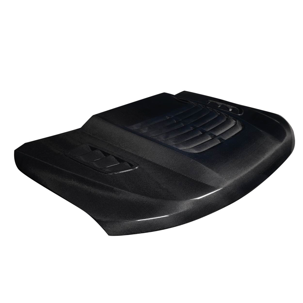 Modify your Jeep Cherokee 2011 with our Exterior/Hoods - Part shown at a slight angle from above