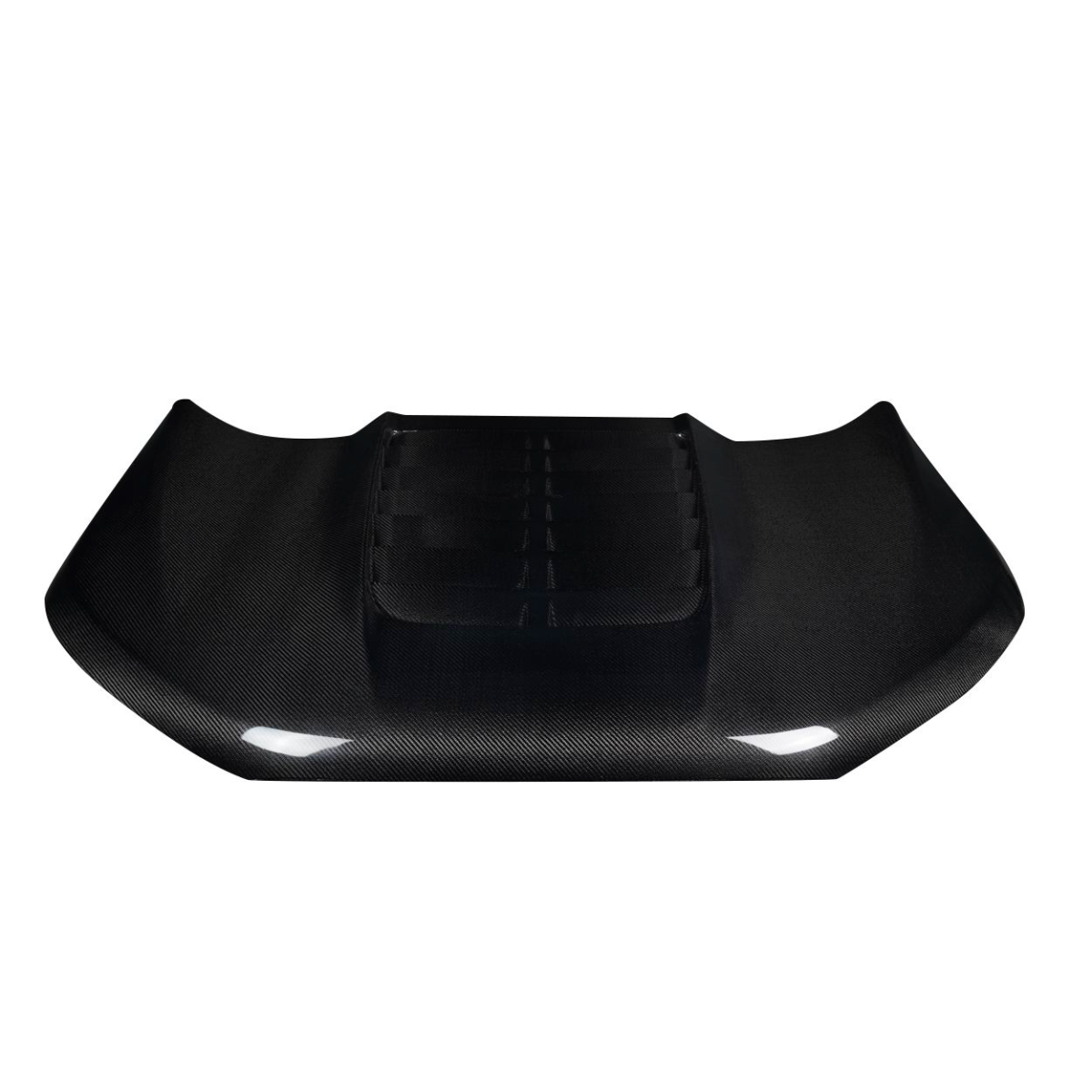 Modify your Ford Edge 2019 with our Exterior/Hoods - Top view of hood at a flat angle