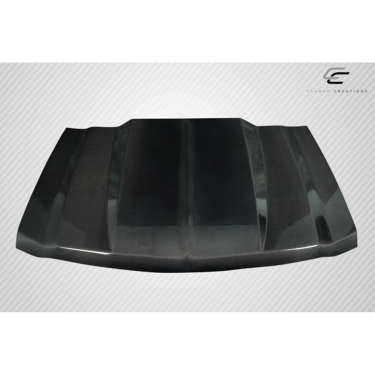 Modify your Chevrolet Silverado 2014 with our Exterior/Hoods - Part viewed from a top down angle