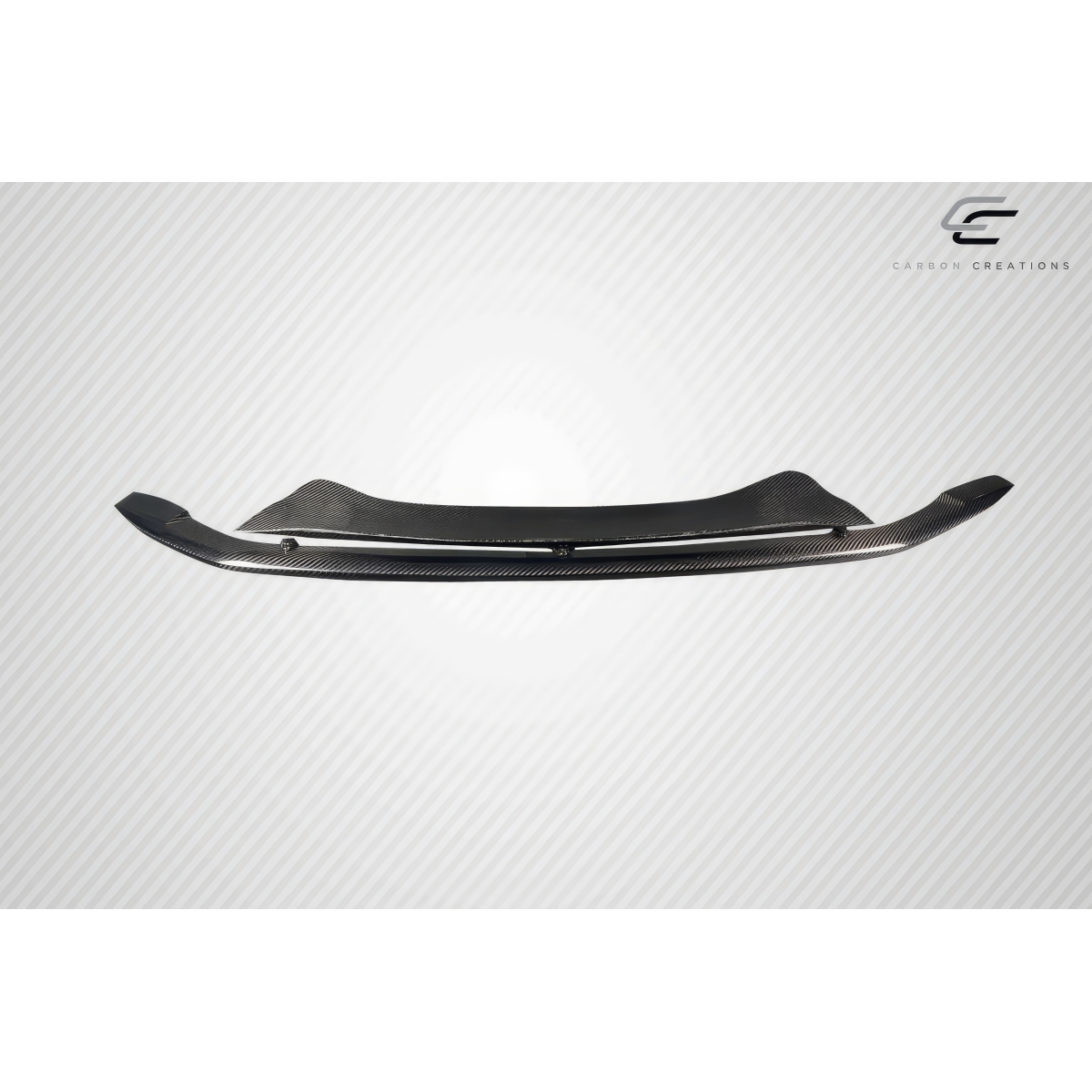 Modify your Honda Accord 2011 with our Exterior/Front Bumpers or Lips - Front view of carbon fiber front lip spoiler