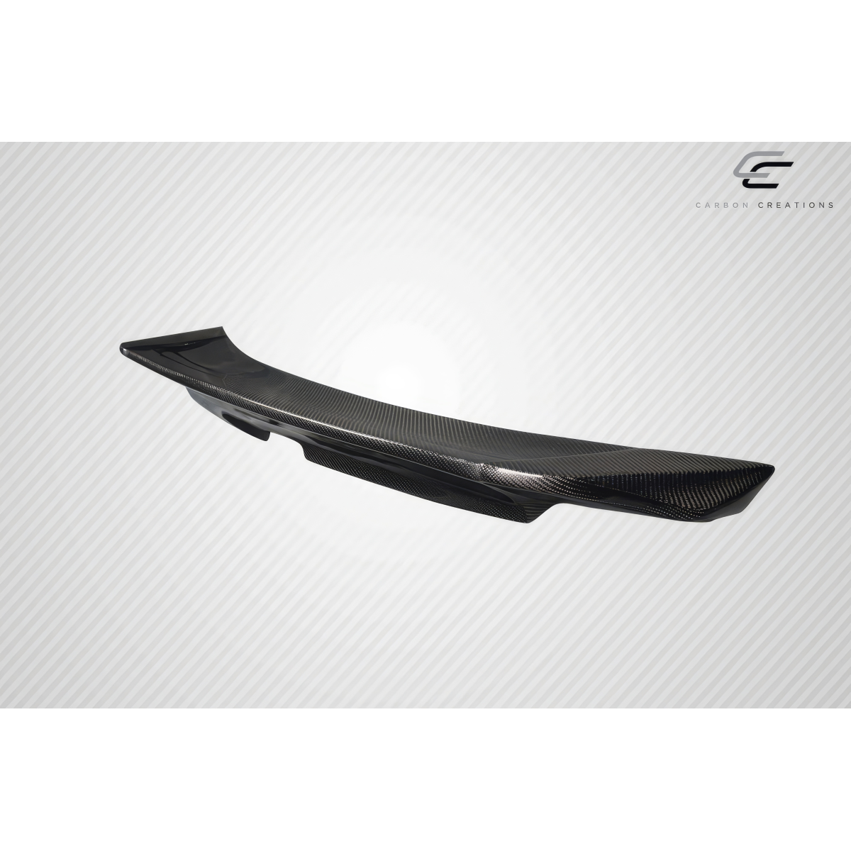 Modify your Honda Accord 2008 with our Exterior/Wings - Rear view angle showing carbon fiber wing