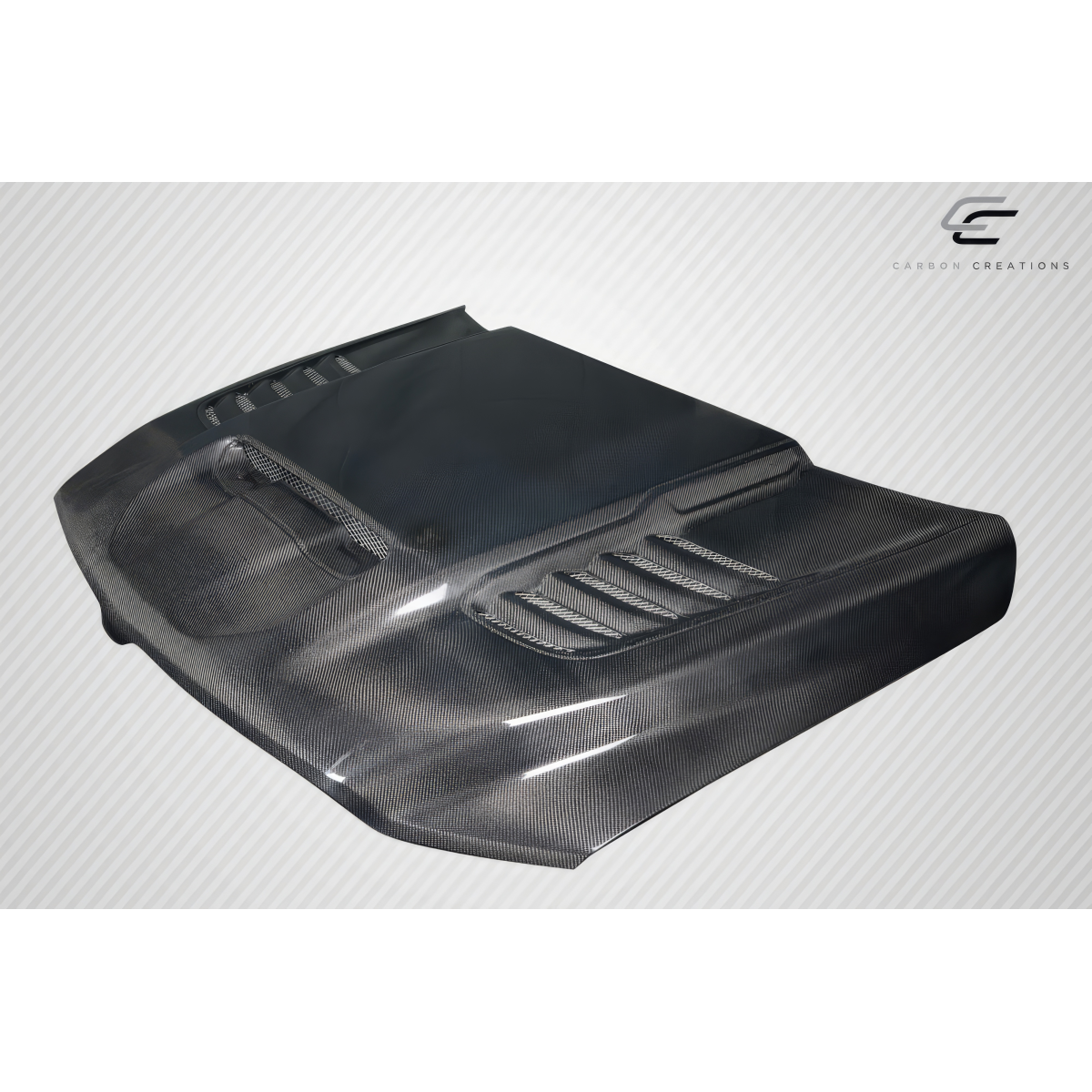 Modify your Dodge Ram 2019 with our Exterior/Hoods - Part shown at a top-down angle