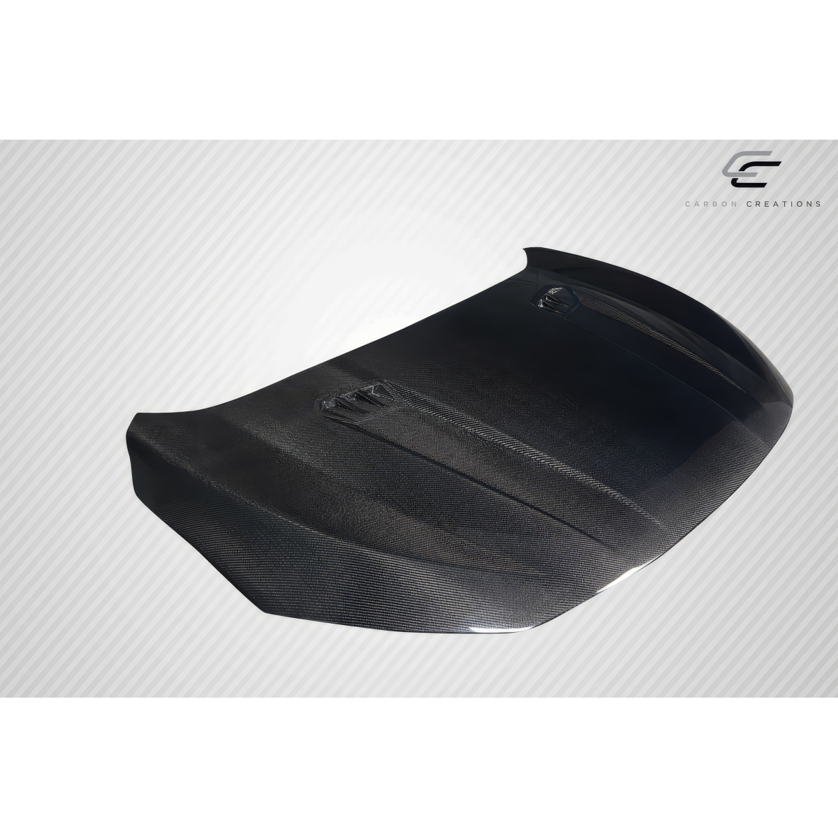 Modify your Honda Civic 2016 with our Exterior/Hoods - Angled view from above and slightly to the side