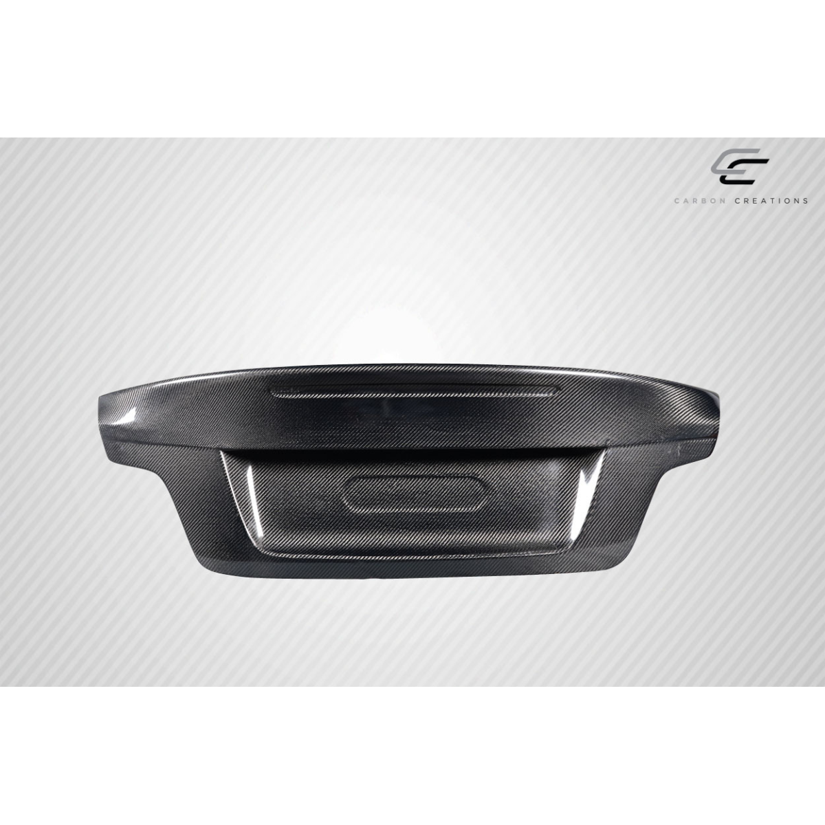 Modify your BMW 1-Series 2008 with our Exterior/Trunks - Top down angle showing carbon fiber trunk