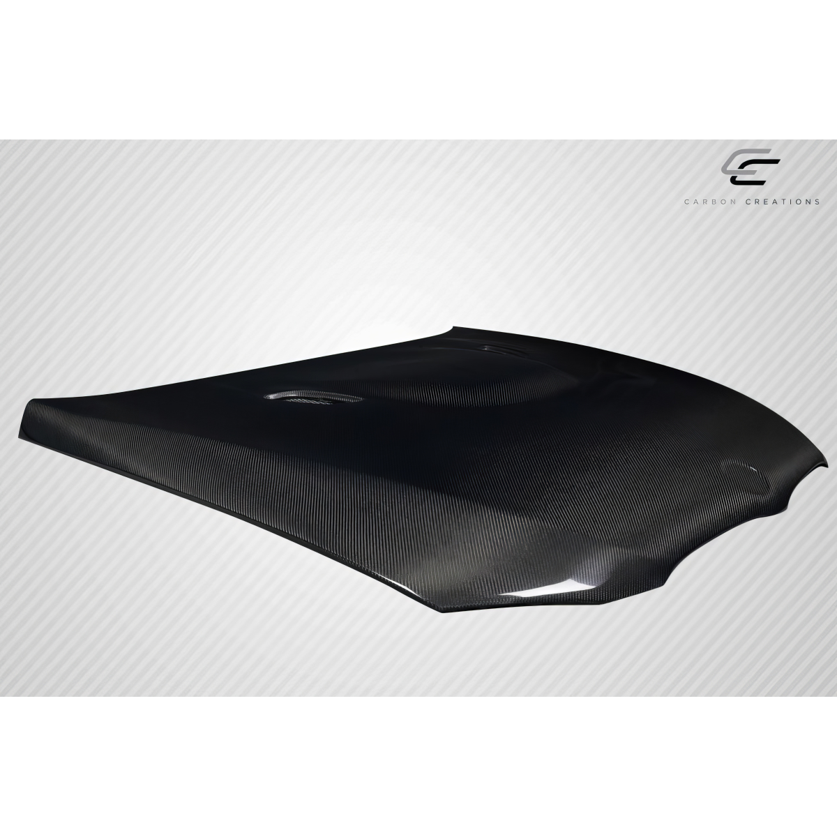 Modify your BMW 1-Series 2008 with our Exterior/Hoods - Viewed from a slight overhead angle