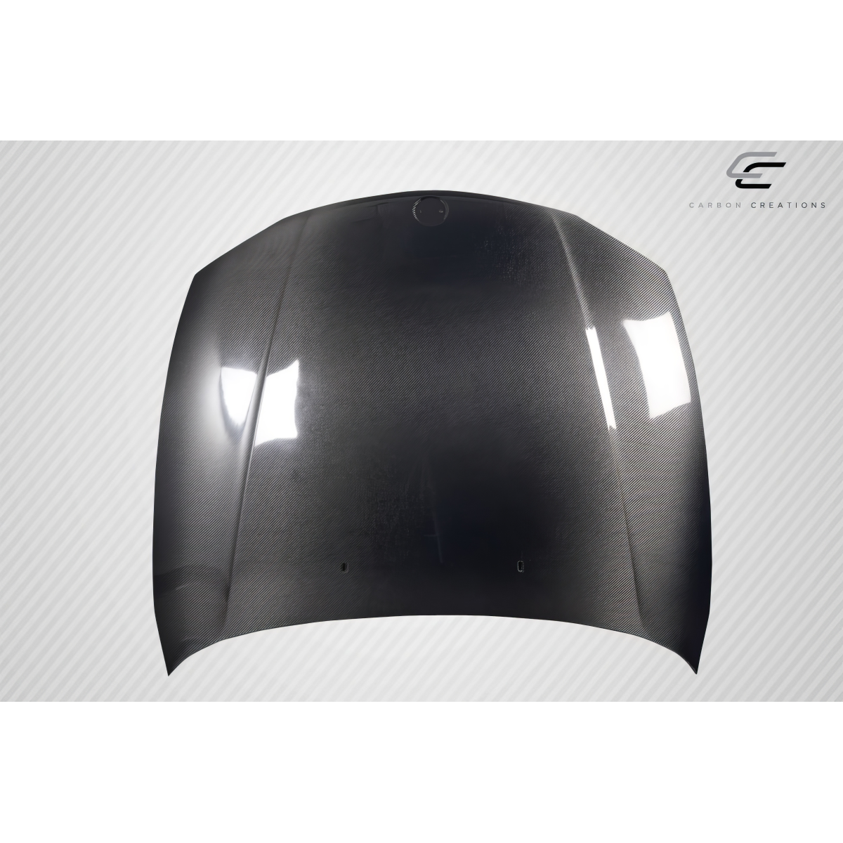 Modify your BMW 1-Series 2008 with our Exterior/Hoods - The image shows the hood from the front angle