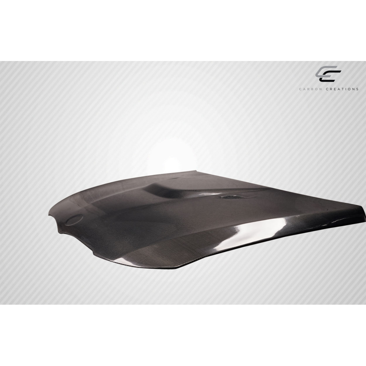 Modify your BMW 3-Series 2009 with our Exterior/Hoods - Angle shows the part from a slight side view