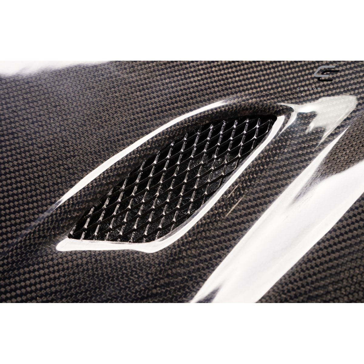 Modify your BMW 3-Series 2009 with our Exterior/Hoods - View is at a slight angle from above