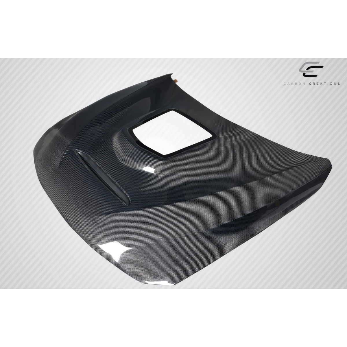 Modify your BMW M3 2014 with our Exterior/Hoods - Viewed from a slight top angle to emphasize shape