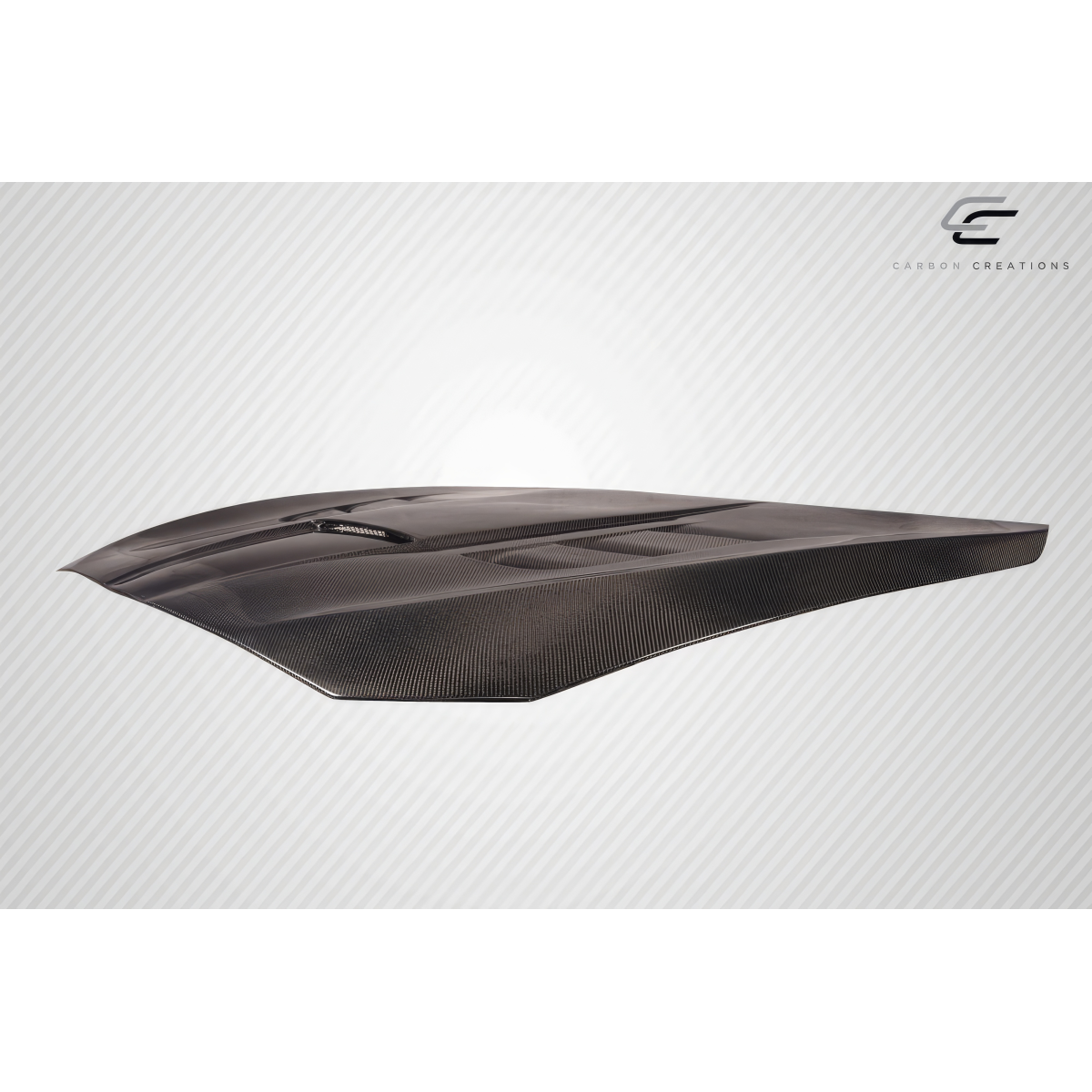 Modify your BMW 5-Series 2011 with our Exterior/Hoods - Part shown at a slight angle from above