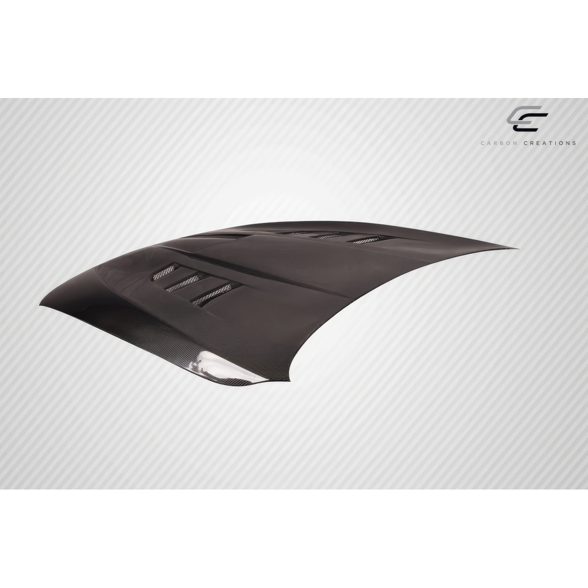 Modify your BMW 5-Series 2011 with our Exterior/Hoods - Viewed from a slight upward angle