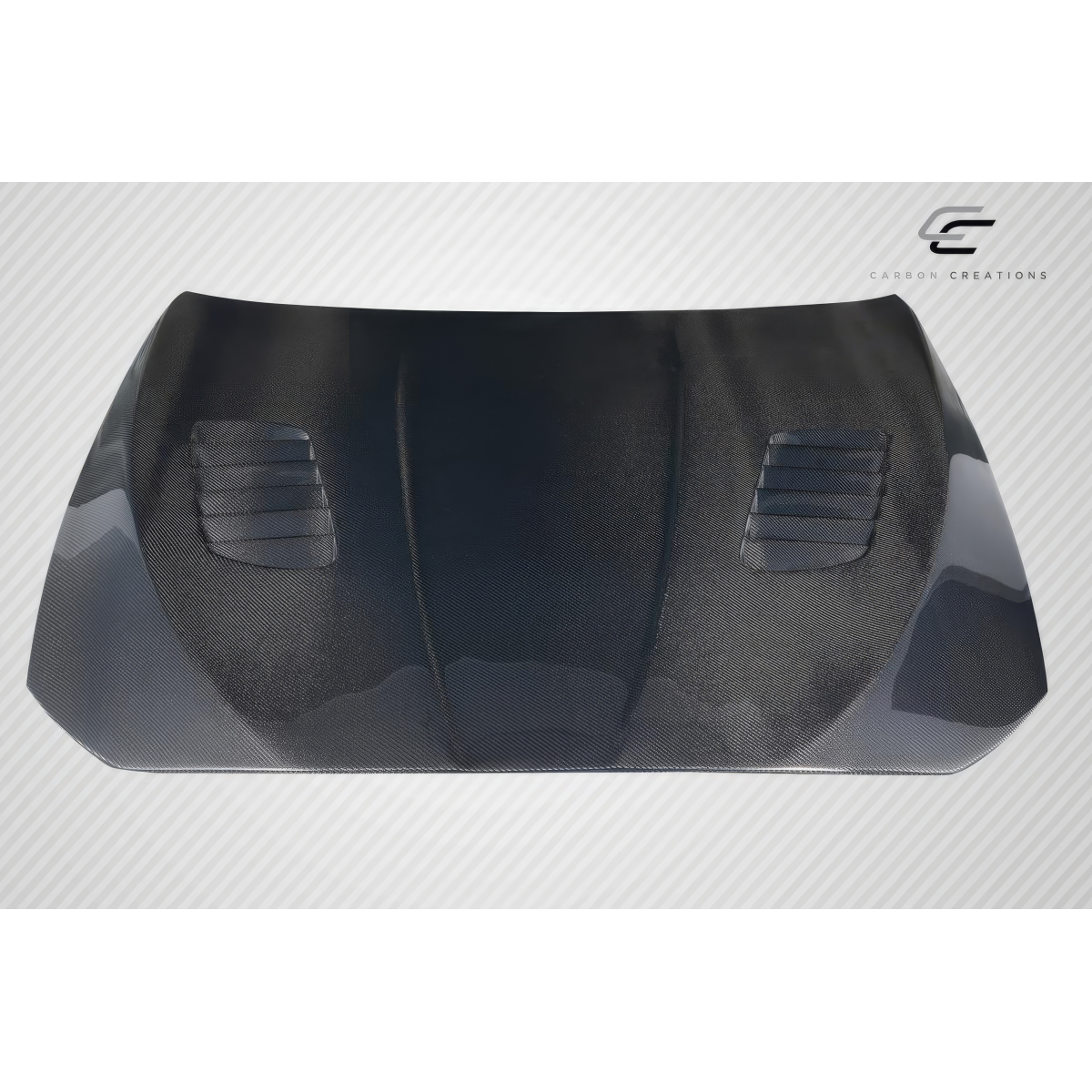 Modify your BMW 5-Series 2011 with our Exterior/Hoods - Front view of the carbon fiber hood