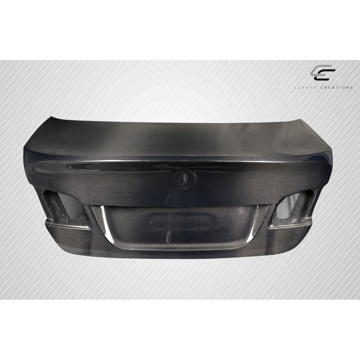 Modify your BMW 5-Series 2011 with our Exterior/Trunks - Front view of trunk part at a slight angle