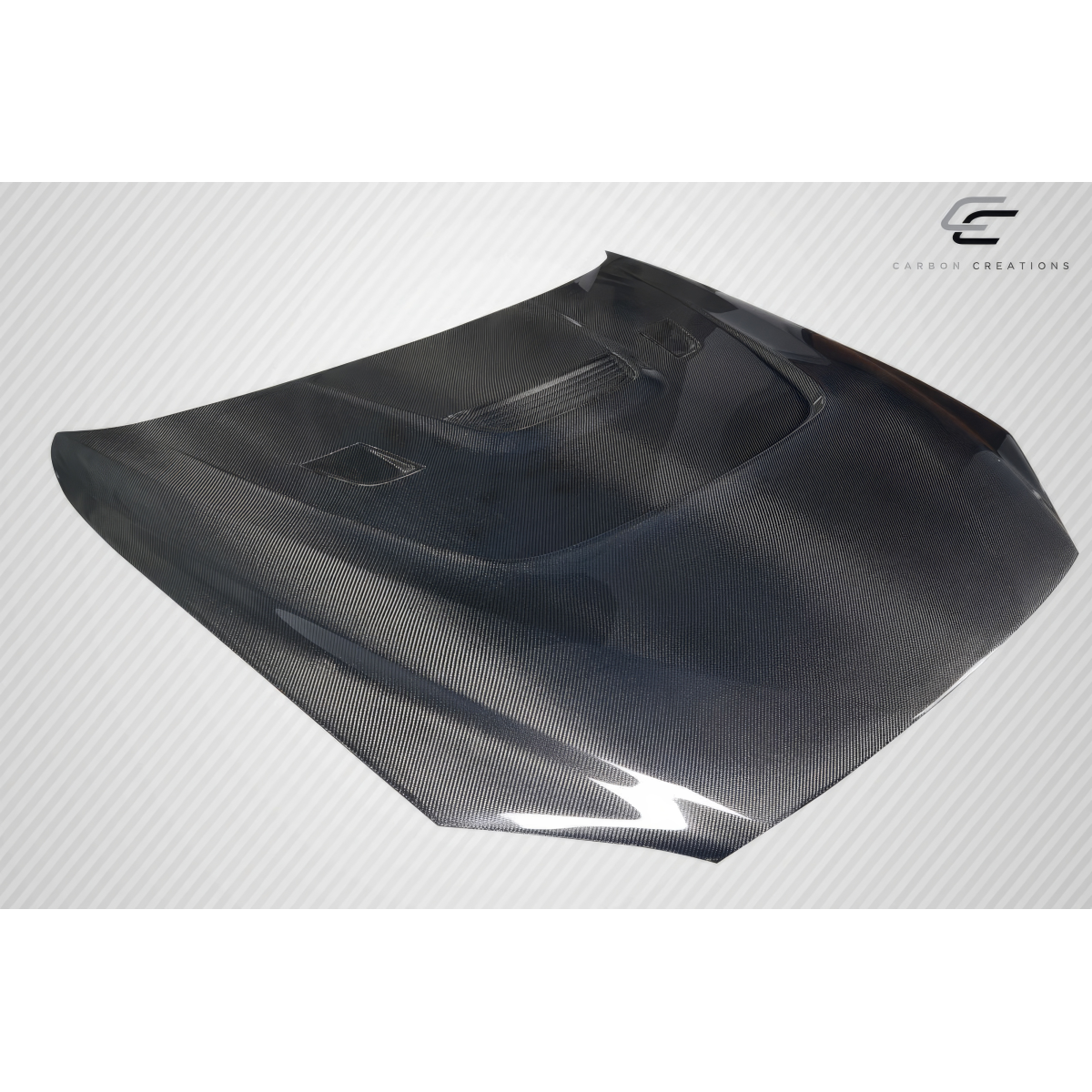 Modify your BMW 6-Series 2011 with our Exterior/Hoods - Part shown at a slight angle from above